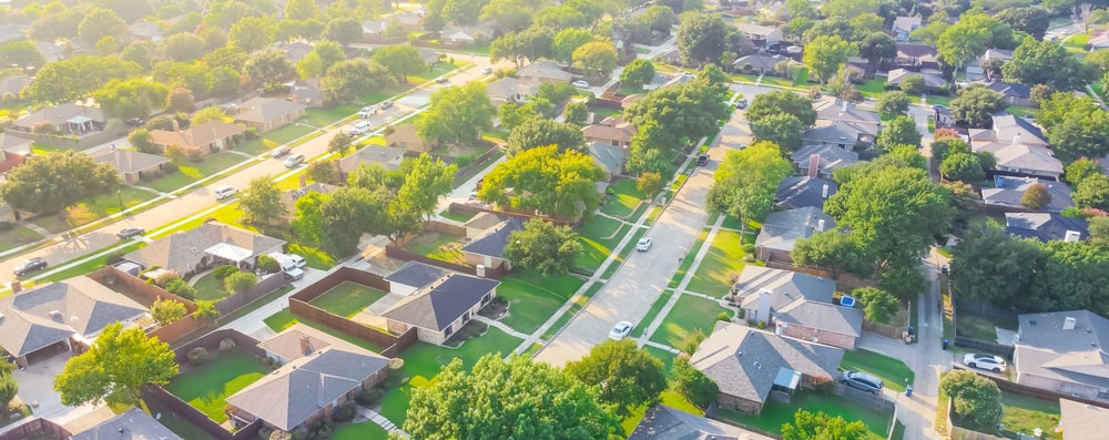 A neighborhood in Georgetown, TX